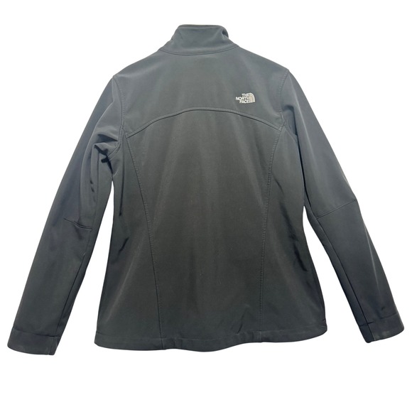 The North Face‎ Womens Soft Shell Jacket Black Full Zip L G - Picture 2 of 9